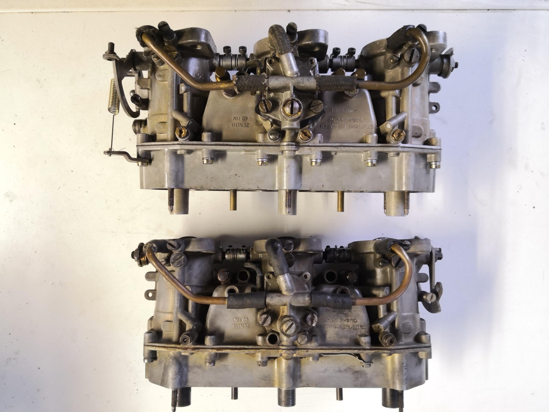 porsche 911 carburateurs ZENITH 40 TIN